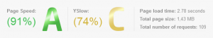 Site avec W3 Total Cache